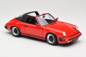 Porsche 911 930 Carrera Targa 3.2 Guards Red Minichamps 1:18 100063061 Metal — billede 7 af 9