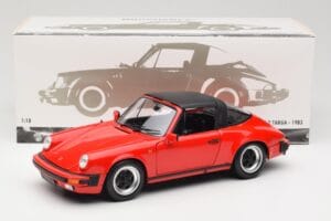 Porsche 911 930 Carrera Targa 3.2 Guards Red Minichamps 1:18 100063061 Metal — billede 9 af 9