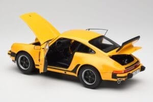 Porsche 911 930 Turbo 3.0 Gul Norev 1:18 187579 Metal — billede 5 af 8