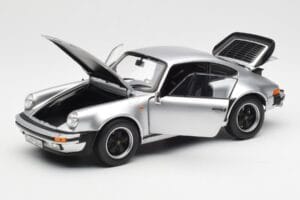 Porsche 911 930 Turbo 3.3 Sølv Norev 1:18 187574 Metal — billede 2 af 8