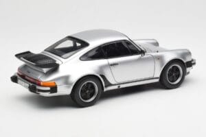 Porsche 911 930 Turbo 3.3 Sølv Norev 1:18 187574 Metal — billede 3 af 8
