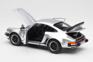 Porsche 911 930 Turbo 3.3 Sølv Norev 1:18 187574 Metal — billede 5 af 8