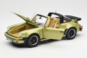 Porsche 911 930 Turbo Targa Grøn Metallic Norev 1:18 187526 Metal — billede 2 af 10