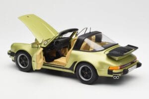 Porsche 911 930 Turbo Targa Grøn Metallic Norev 1:18 187526 Metal — billede 7 af 10