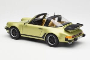 Porsche 911 930 Turbo Targa Grøn Metallic Norev 1:18 187526 Metal — billede 9 af 10