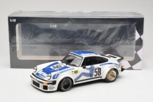 Porsche 911 934 #58 B. Wollek / P. Gurdjian Kremer Racing Winners Group 4 24 Hours of Le Mans 1977 Minichamps 1:18 155776458  — billede 6 af 6