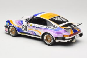 Porsche 911 934 Schiller Racing Team #69 R. Haldi / H. Vetsch 24 Hours of Le Mans 1976 Minichamps 1:18 155766469 Metal — billede 5 af 6