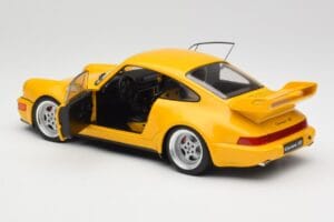 Porsche 911 964 3.8 RS Speed Yellow Solido 1:18 S1803401 Metal — billede 4 af 7