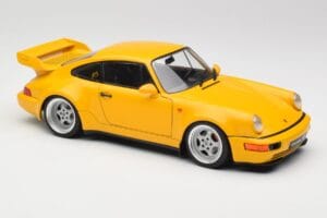 Porsche 911 964 3.8 RS Speed Yellow Solido 1:18 S1803401 Metal — billede 5 af 7
