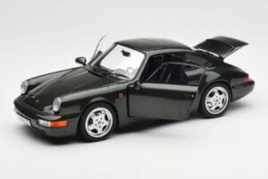 Porsche 911 964 Carrera 4 Grøn Metallic Norev 1:18 187321 Metal — billede 2 af 8
