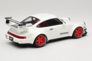 Porsche 911 964 RWB Hoonigan Hvid GT Spirit 1:18 GT732 Resin — billede 2 af 6