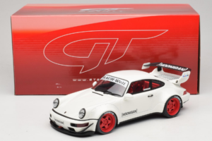 Porsche 911 964 RWB Hoonigan Hvid GT Spirit 1:18 GT732 Resin — billede 6 af 6