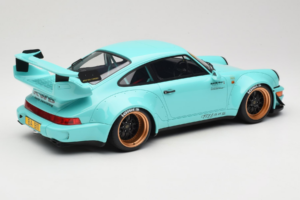 Porsche 911 964 RWB Tiffany GT Spirit 1:12 GT951 Resin — billede 2 af 6