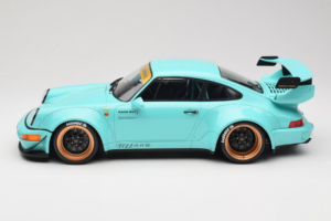 Porsche 911 964 RWB Tiffany GT Spirit 1:12 GT951 Resin — billede 3 af 6