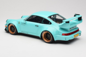 Porsche 911 964 RWB Tiffany GT Spirit 1:12 GT951 Resin — billede 5 af 6