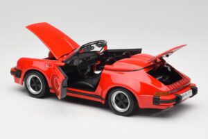 Porsche 911 964 Speedster Rød Maisto 1:18 37800-M2 Metal — billede 5 af 8