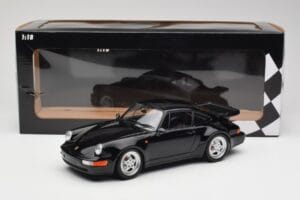 Porsche 911 964 Turbo Bad Boys Sort Minichamps 1:18 155069104 Metal — billede 6 af 6