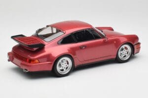 Porsche 911 964 Turbo Rød Minichamps 1:18 155069102 Metal — billede 2 af 6