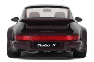 Porsche 911 964 Turbo S Lilla GT Spirit 1:18 GT499 Resin — billede 5 af 5