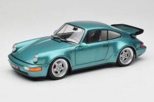 Porsche 911 964 Turbo Wimbledon Green Metallic Solido 1:18 S1803407 Metal