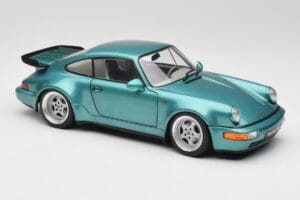 Porsche 911 964 Turbo Wimbledon Green Metallic Solido 1:18 S1803407 Metal — billede 6 af 8