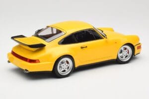Porsche 911 964 Turbo Gul Minichamps 1:18 155069100 Metal — billede 2 af 6