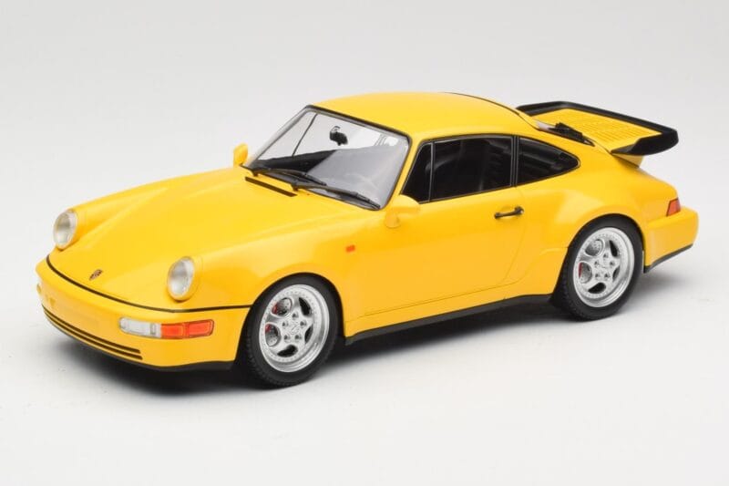 Porsche 911 964 Turbo Gul Minichamps 1:18 155069100 Metal