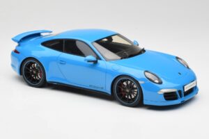 Porsche 911 991 Carrera 4S Aerokit Blå GT Spirit 1:18 GT085 Resin — billede 4 af 6