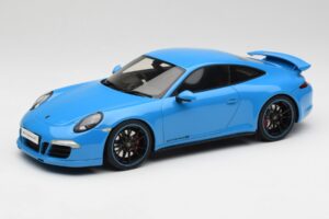 Porsche 911 991 Carrera 4S Aerokit Blå GT Spirit 1:18 GT085 Resin