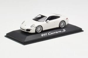 Porsche 911 991 Carrera S Hvid IAA Frankfurt 2011 Minichamps 1:43 WAX20100090 Metal — billede 2 af 5