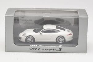Porsche 911 991 Carrera S Hvid IAA Frankfurt 2011 Minichamps 1:43 WAX20100090 Metal — billede 5 af 5