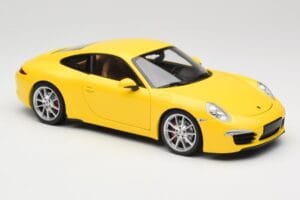 Porsche 911 991 Carrera S Racing Yellow Minichamps 1:18 100061021 Metal — billede 6 af 8