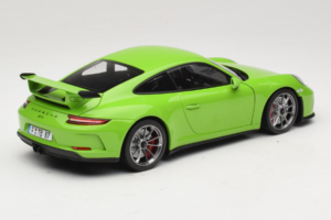 Porsche 911 991 GT3 Grøn Shmee150 Minichamps 1:18 110067025 Metal — billede 3 af 8