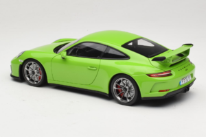 Porsche 911 991 GT3 Grøn Shmee150 Minichamps 1:18 110067025 Metal — billede 7 af 8