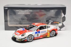 Porsche 911 991.1 GT3 R #3 Frikadelli Racing N. Siedler / K. Abbelen / S. Schmitz 24 Hours of Nurburgring 2016 Minichamps 1:1 — billede 6 af 6