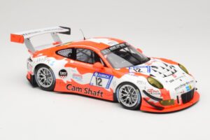 Porsche 911 991.1 GT3 R Manthey Racing #12 F. Klohs / P. Renauer 24 Hours Nurburgring 2017 Minichamps 1:18 155176912 Metal — billede 4 af 6