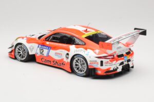 Porsche 911 991.1 GT3 R Manthey Racing #12 F. Klohs / P. Renauer 24 Hours Nurburgring 2017 Minichamps 1:18 155176912 Metal — billede 5 af 6