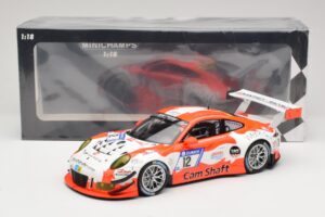 Porsche 911 991.1 GT3 R Manthey Racing #12 F. Klohs / P. Renauer 24 Hours Nurburgring 2017 Minichamps 1:18 155176912 Metal — billede 6 af 6