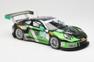 Porsche 911 991.1 GT3 R #540 Black Swan Racing P. Long / T. Pilgrim 24h Daytona 2016 Minichamps 1:18 155166540 Metal — billede 4 af 6