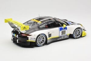 Porsche 911 991.1 GT3 R #911 Manthey Racing N. Tandy / E. Bamber 24h Nurburgring 2016 Minichamps 1:18 155166911 Metal — billede 2 af 6