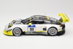 Porsche 911 991.1 GT3 R #911 Manthey Racing N. Tandy / E. Bamber 24h Nurburgring 2016 Minichamps 1:18 155166911 Metal — billede 3 af 6