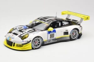 Porsche 911 991.1 GT3 R #911 Manthey Racing N. Tandy / E. Bamber 24h Nurburgring 2016 Minichamps 1:18 155166911 Metal