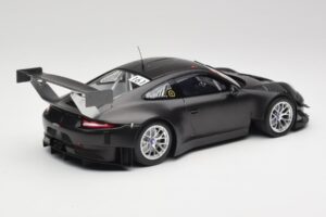 Porsche 911 991.1 GT3 R NBR Test Oktober 2015 Sort Minichamps 1:18 155156161 Metal — billede 2 af 6