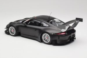 Porsche 911 991.1 GT3 R NBR Test Oktober 2015 Sort Minichamps 1:18 155156161 Metal — billede 5 af 6