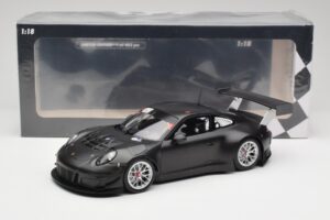 Porsche 911 991.1 GT3 R NBR Test Oktober 2015 Sort Minichamps 1:18 155156161 Metal — billede 6 af 6
