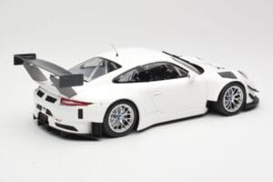 Porsche 911 991.1 GT3 R Hvid Med Sølvfælge Minichamps 1:18 153166000 Metal — billede 2 af 6