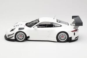 Porsche 911 991.1 GT3 R Hvid Med Sølvfælge Minichamps 1:18 153166000 Metal — billede 3 af 6