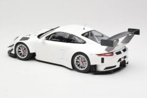 Porsche 911 991.1 GT3 R Hvid Med Sølvfælge Minichamps 1:18 153166000 Metal — billede 5 af 6