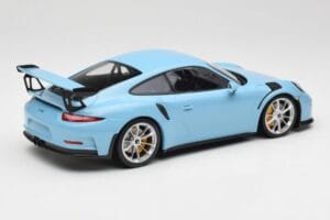 Porsche 911 991.1 GT3 RS Blå Matte Fælge Minichamps 1:18 153066235 Metal — billede 2 af 6