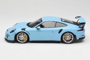 Porsche 911 991.1 GT3 RS Blå Matte Fælge Minichamps 1:18 153066235 Metal — billede 3 af 6